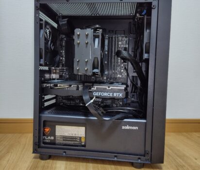 【PC】約20年ぶりにPCパーツを購入して組み立ててみた （後半）